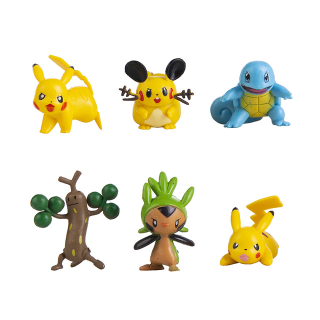 24 Pçs/set Venusaur Groudon Pokemon Mewtwo 4-5 centímetros Pikachu Dos  Desenhos Animados Figuras Anime Modelo Coleção de Brinquedos para As  Crianças Presentes - AliExpress